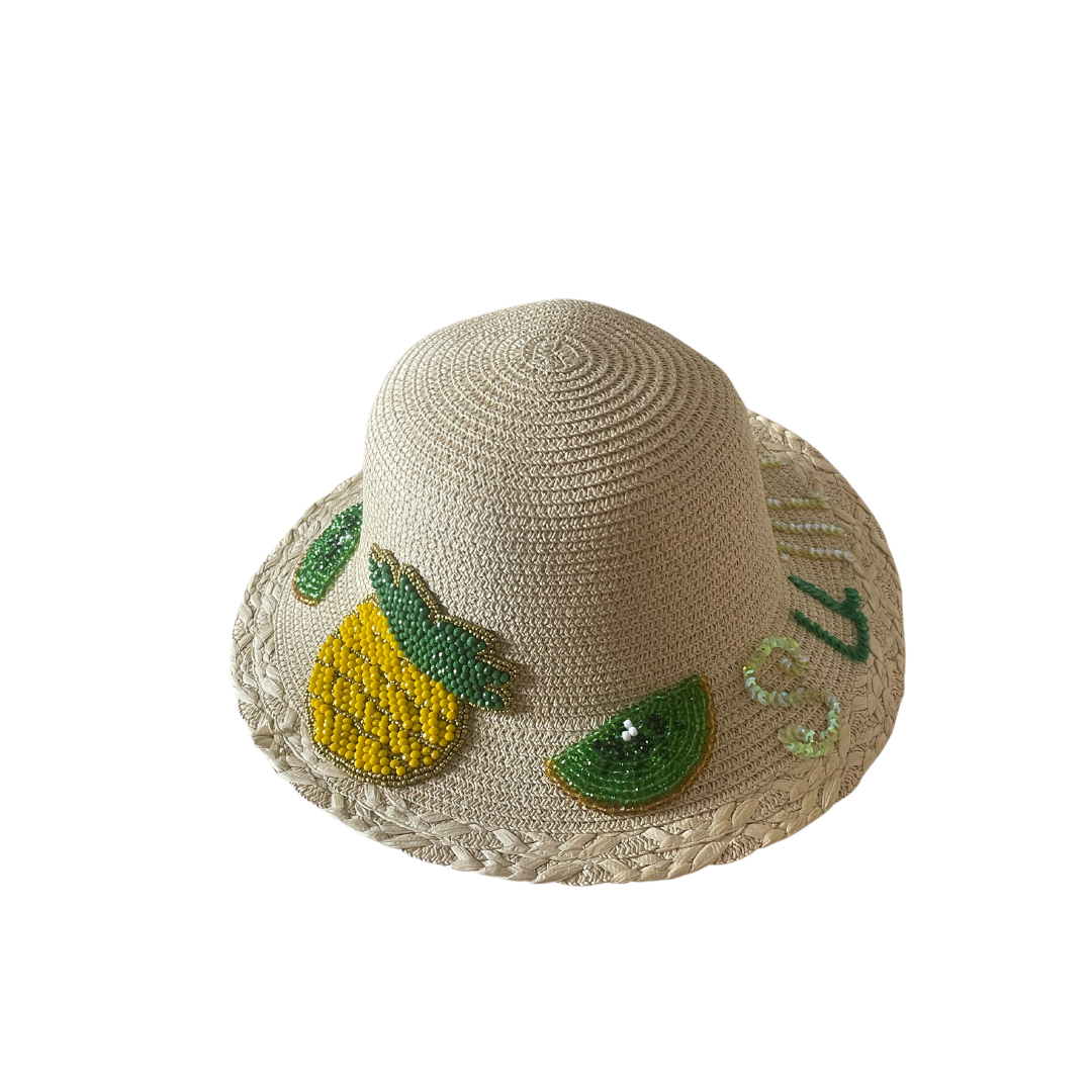 pineapple sun hat